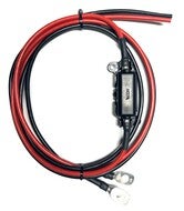 Akkukaapeli 2x10mm², 1,3m + sulake 60A