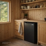 Jääkaappi Nova 12/24V, 70l, musta - hover