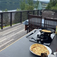 Kaasuliesitaso Chef 30 cm, musta - hover