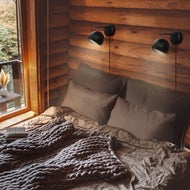 Seinävalaisin Design Curve musta