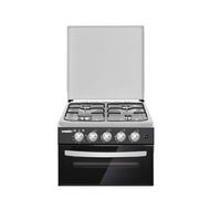 Pöytäkaasuliesi Cuisine 50 x 55 musta, metallikansi