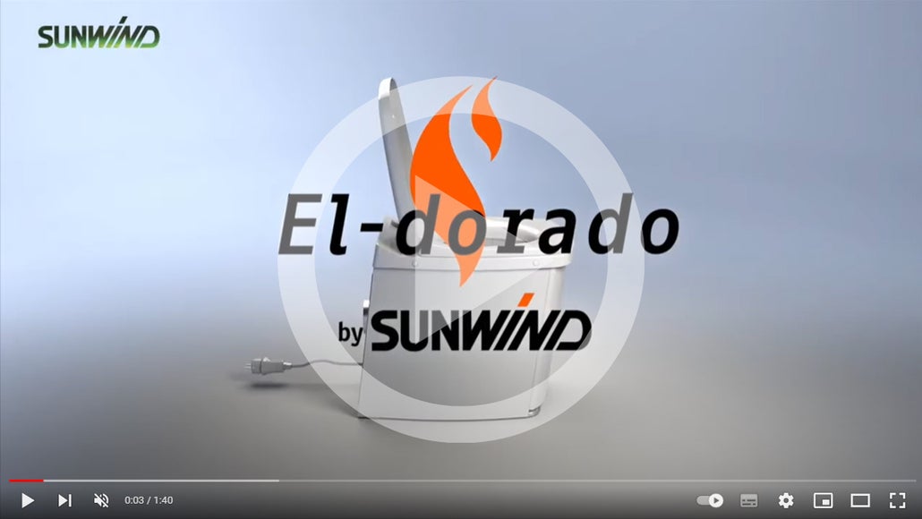 El-dorado polttokäymälä - täydellinen mökkiisi!
