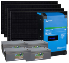 Aurinkoenergiapaketti Hytte 230V 