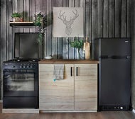 Sunwind Ventus 168 kaasujääkaappi, musta