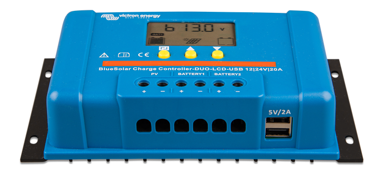Lataussäädin Victron BlueSolar PWM LCD&USB 30A