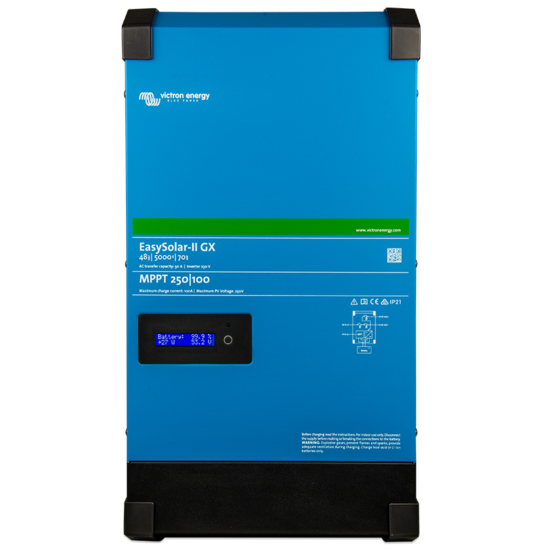 Yhdistelmälaite Victron EasySolar-II 48/5000/70-50 MPPT 250/100 GX