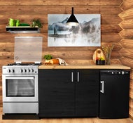 Sunwind kaasujääkaappi 100, musta (TC)