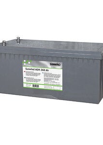 Sunwind AGM akku 260 Ah