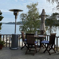 Terassilämmitin antrasiitti