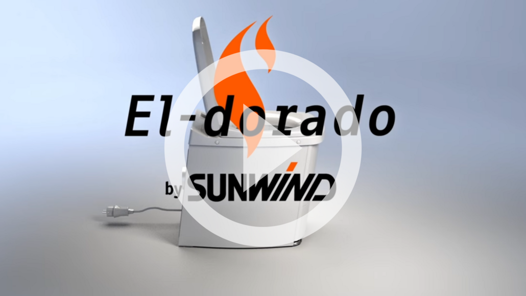 Tämä on Sunwind El-dorado Pro polttokäymälä