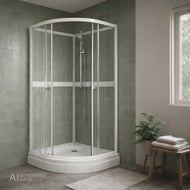 Suihkukaappi Aurora - 90 x 90 x 195 cm